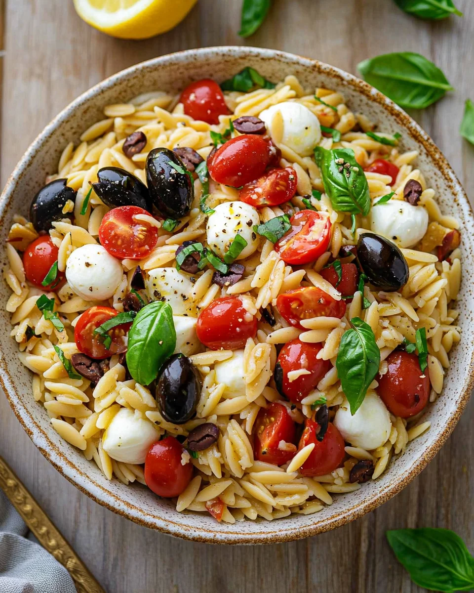 italienischer Orzo-Nudelsalat 18 italienischer