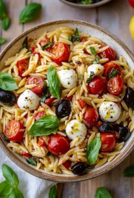 italienischer Orzo-Nudelsalat