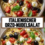 italienischer Orzo-Nudelsalat 17 Pinterest Hidden Image