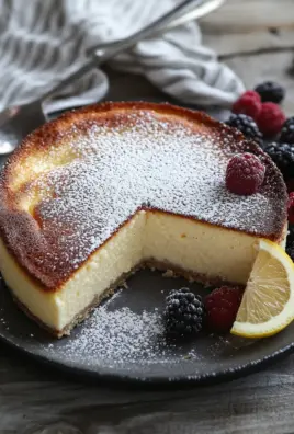 Käsekuchen ohne Boden