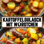 Kartoffelgulasch mit Würstchen 21 Pinterest Hidden Image