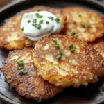Kartoffelpuffer ohne Fett aus der Hei&szlig;luftfritteuse
