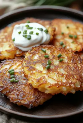Kartoffelpuffer ohne Fett aus der Heißluftfritteuse 20 Kartoffelpuffer ohne Fett aus der Heißluftfritteuse