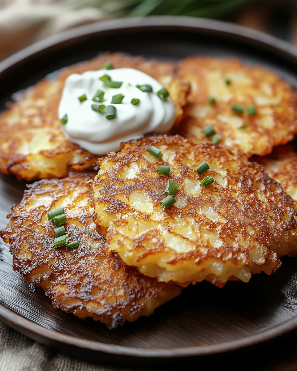 Kartoffelpuffer ohne Fett aus der Heißluftfritteuse
