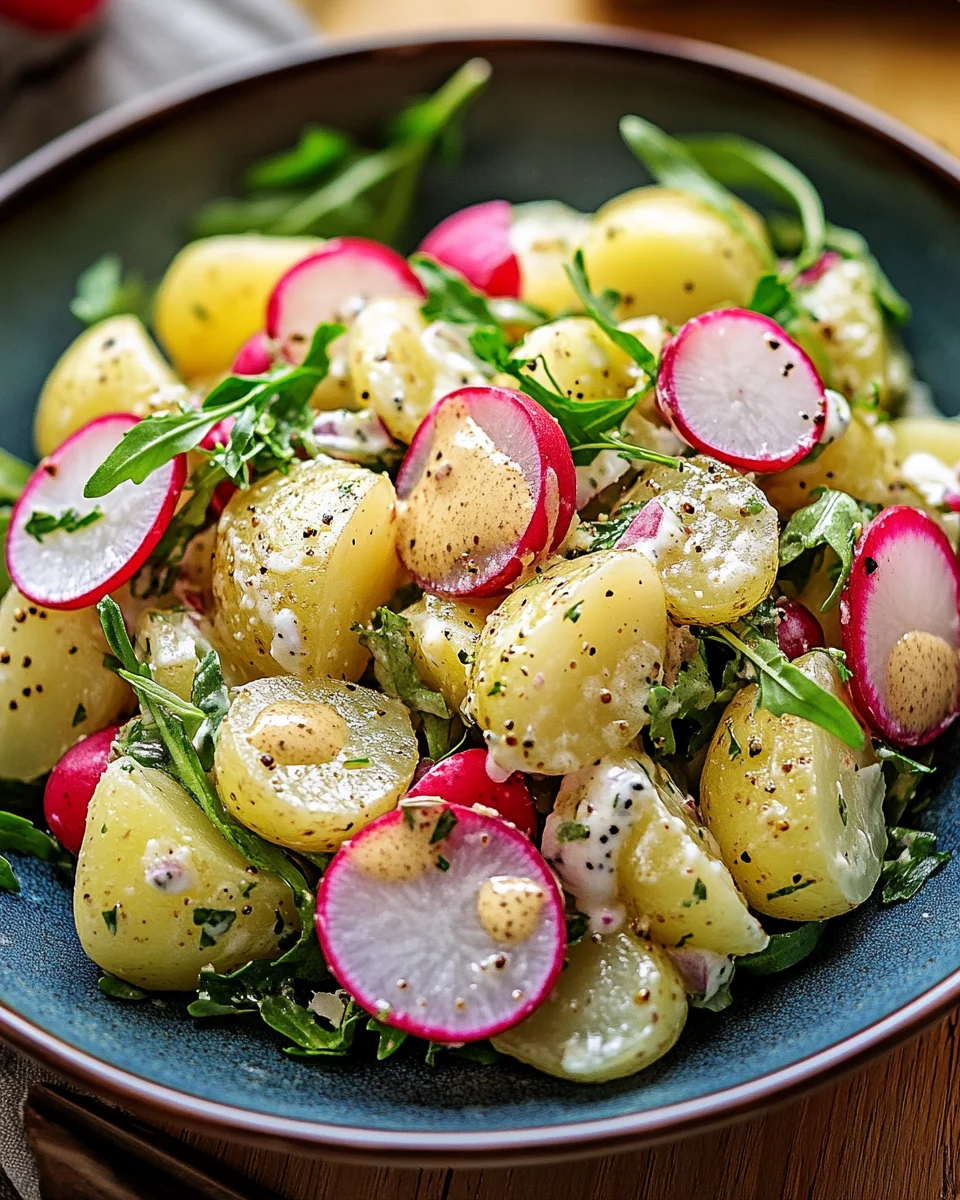 Kartoffelsalat mit Radieschen 19 Kartoffelsalat
