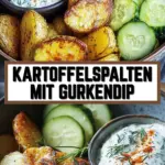 Kartoffelspalten mit Gurkendip 16 Pinterest Hidden Image