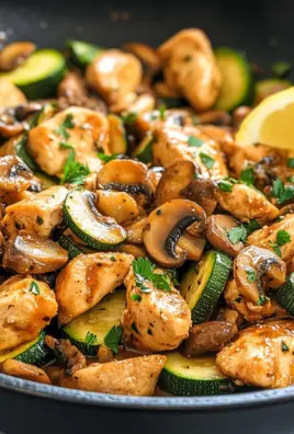 Keto Hähnchen-Zucchini-Pfanne mit Pilzen 21 Keto Hähnchen-Zucchini-Pfanne mit Pilzen