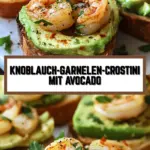Knoblauch-Garnelen-Crostini mit Avocado 18 Pinterest Hidden Image