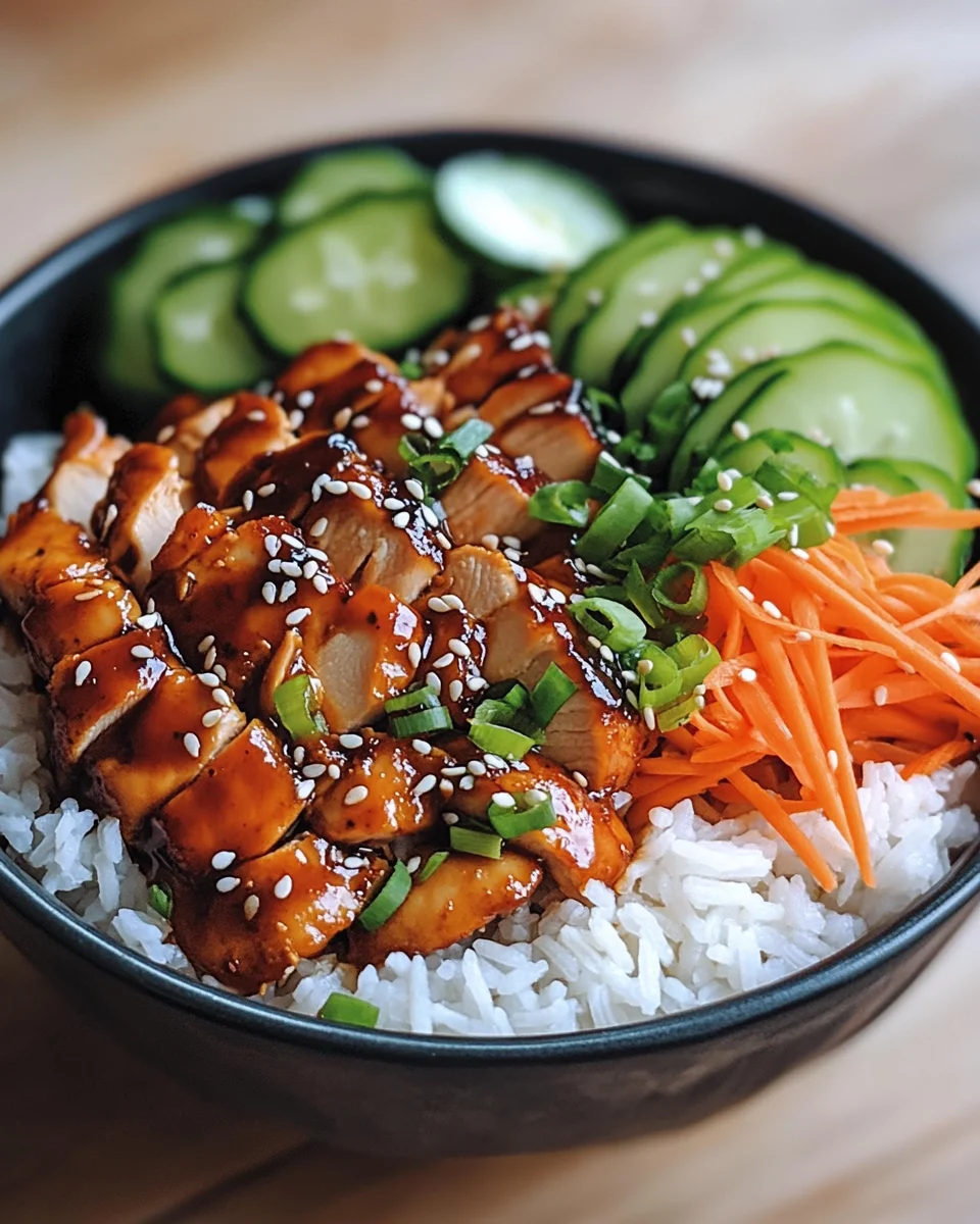 Koreanischer Reis Hähnchen Bowl 26 Koreanischer