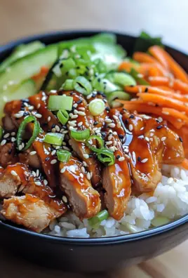 Koreanischer Reis Hähnchen Bowl 27 Koreanischer Reis Hähnchen Bowl