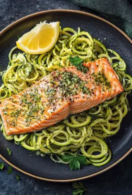 Kräuterlachs auf Zucchinipasta 24 Kräuterlachs auf Zucchinipasta