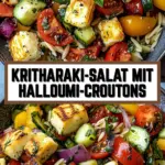 Kritharaki-Salat mit Halloumi-Croutons 20 Pinterest Hidden Image