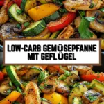 Low-Carb Gemüsepfanne mit Geflügel 22 Pinterest Hidden Image