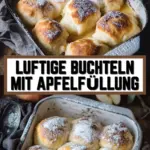 Luftige Buchteln mit Apfelfüllung 20 Pinterest Hidden Image