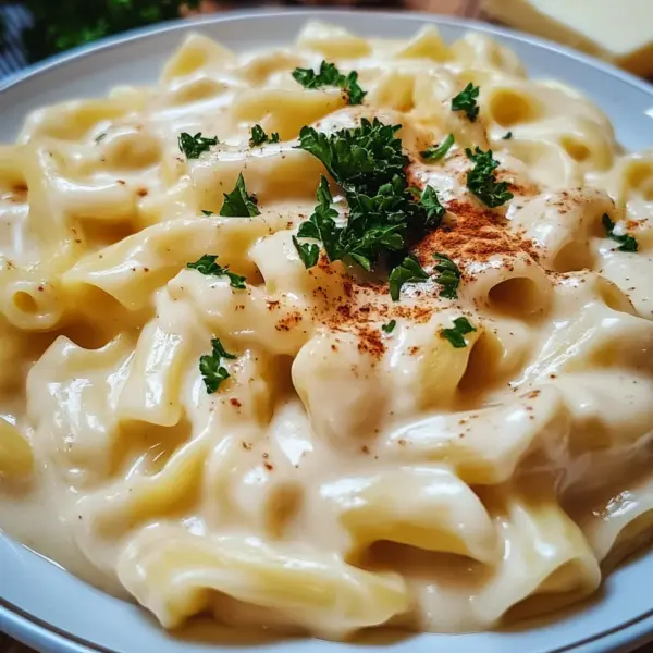 Nudeln in Käse-Sahne-Soße