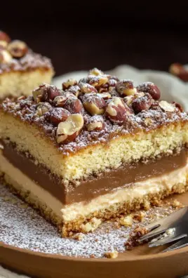 Nusskuchen mit Nougatcreme 20 Nusskuchen mit Nougatcreme