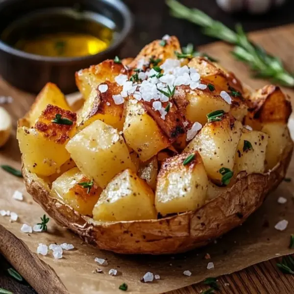 Ofenkartoffel aus der Heißluftfritteuse
