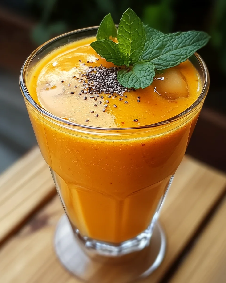 Orange Gute-Laune-Smoothie