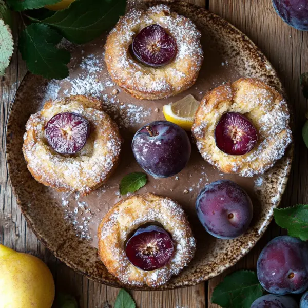 Pflaumen-Friands