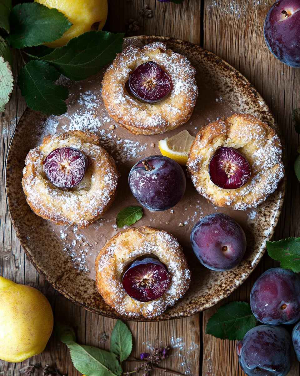 Pflaumen-Friands