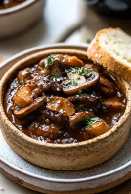 Pilzgulasch à la Bourguignonne 25 Pilzgulasch à la Bourguignonne