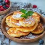 Quarktaler mit Grie&szlig;