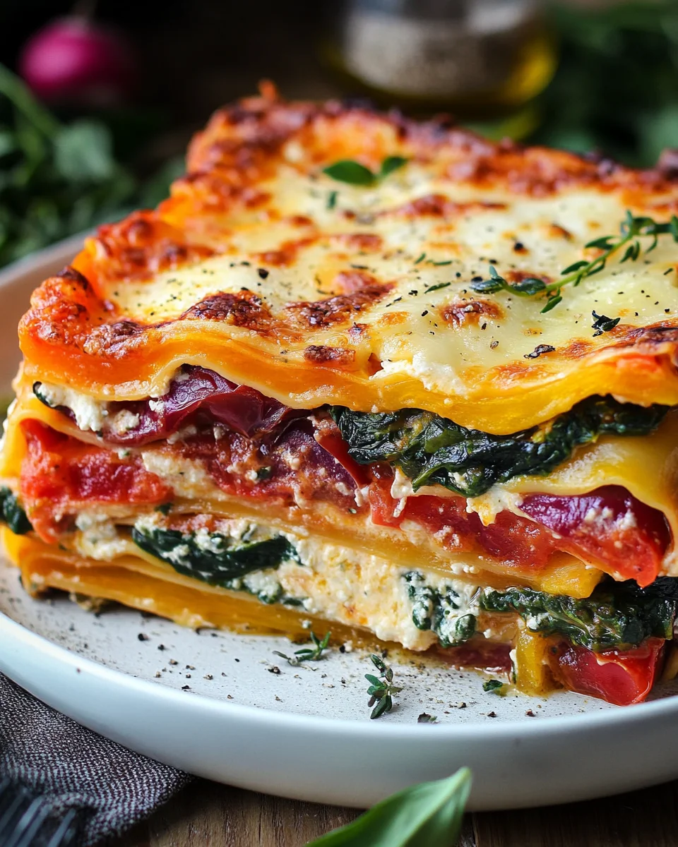 Regenbogen Lasagne 28 Regenbogen