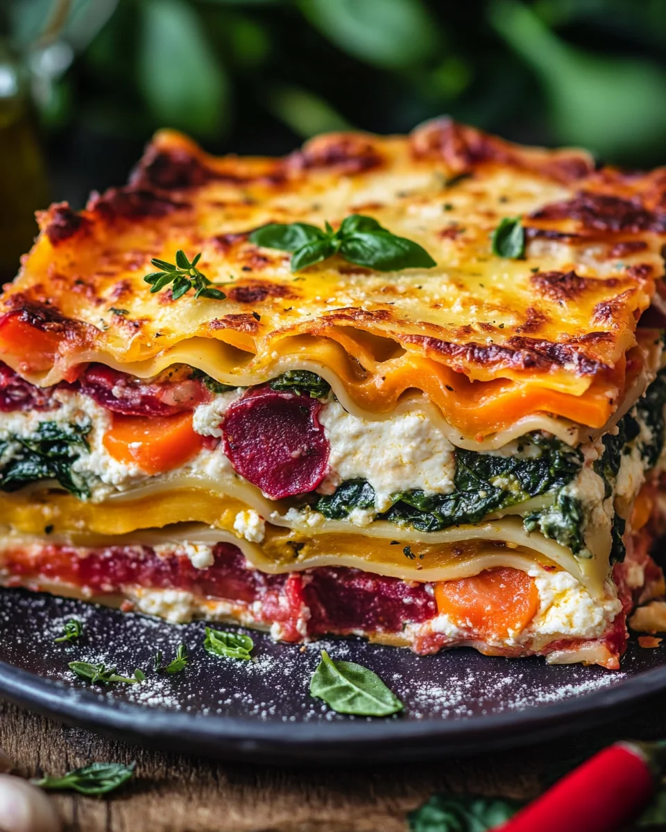 Regenbogen Lasagne 30 Regenbogen Lasagne