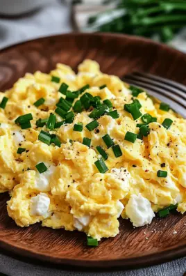 Rührei mit Hüttenkäse