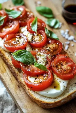Schnelles Tomaten-Mozzarella-Baguette