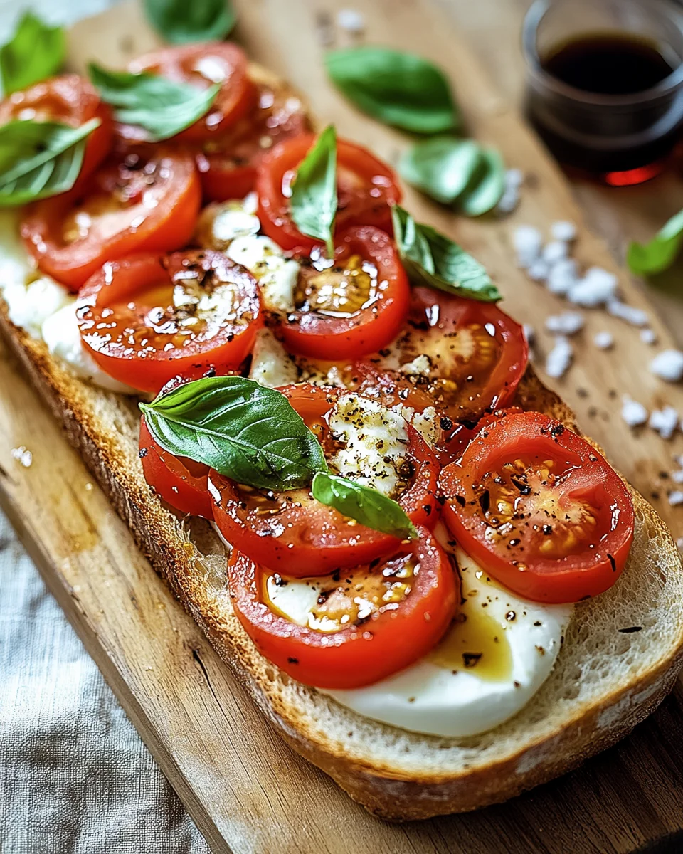 Schnelles Tomaten-Mozzarella-Baguette