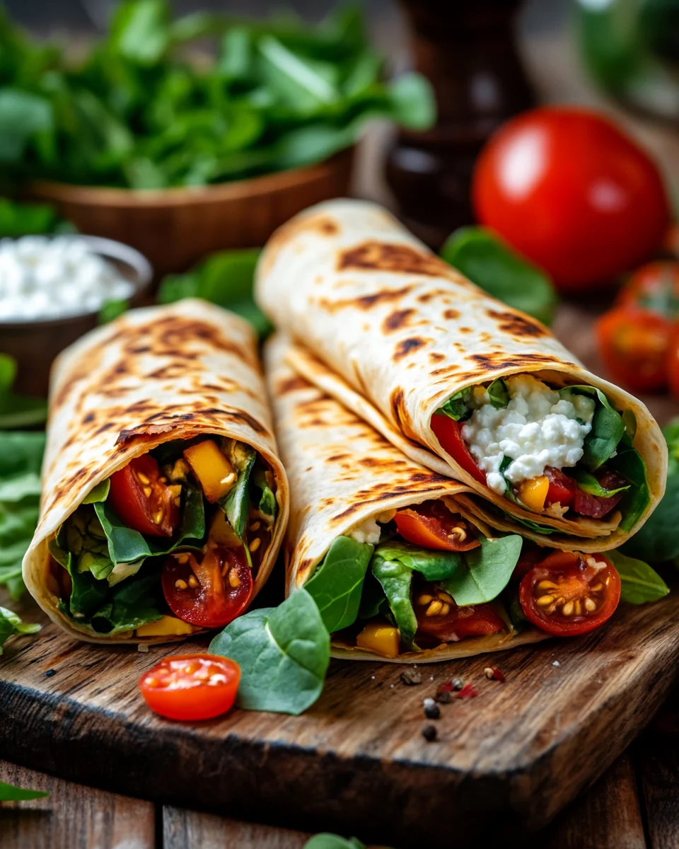 Selbstgemachte Proteinwraps 18 Selbstgemachte