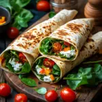 Selbstgemachte Proteinwraps
