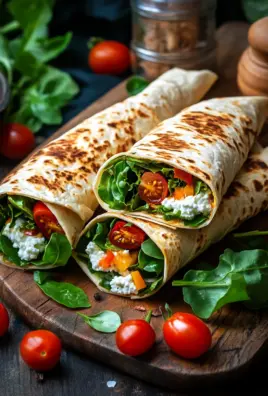 Selbstgemachte Proteinwraps 22 Selbstgemachte Proteinwraps