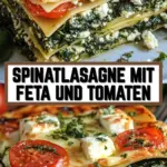 Spinatlasagne mit Feta und Tomaten 19 Pinterest Hidden Image