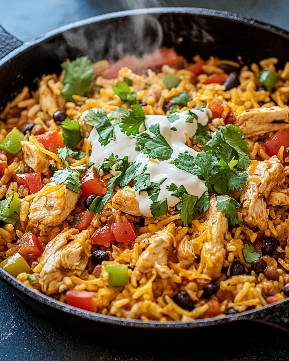 Taco-Pfanne mit Huhn und Reis 23 Taco-Pfanne