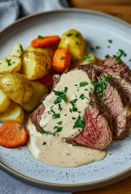 Tafelspitz mit Meerrettichsoße