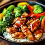 Teriyaki-H&auml;hnchen mit Gem&uuml;se
