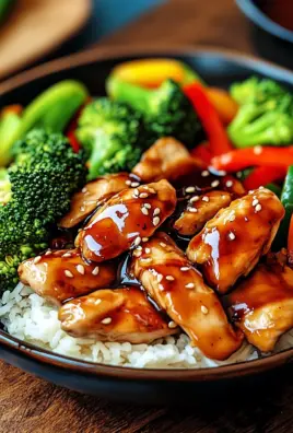 Teriyaki-Hähnchen mit Gemüse