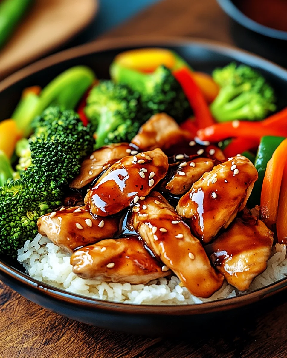 Homepage 2 Teriyaki-Hähnchen mit Gemüse