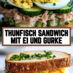 Thunfisch Sandwich mit Ei und Gurke 17 Pinterest Hidden Image