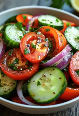 Tomaten-Gurken-Salat 27 Tomaten-Gurken-Salat