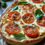 Tortellini-Auflauf mit Tomaten und Mozzarella (vegetarisches Rezept)