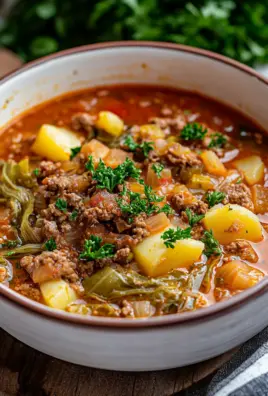 Wirsing-Eintopf mit Hackfleisch und Kartoffeln 28 Wirsing-Eintopf mit Hackfleisch und Kartoffeln