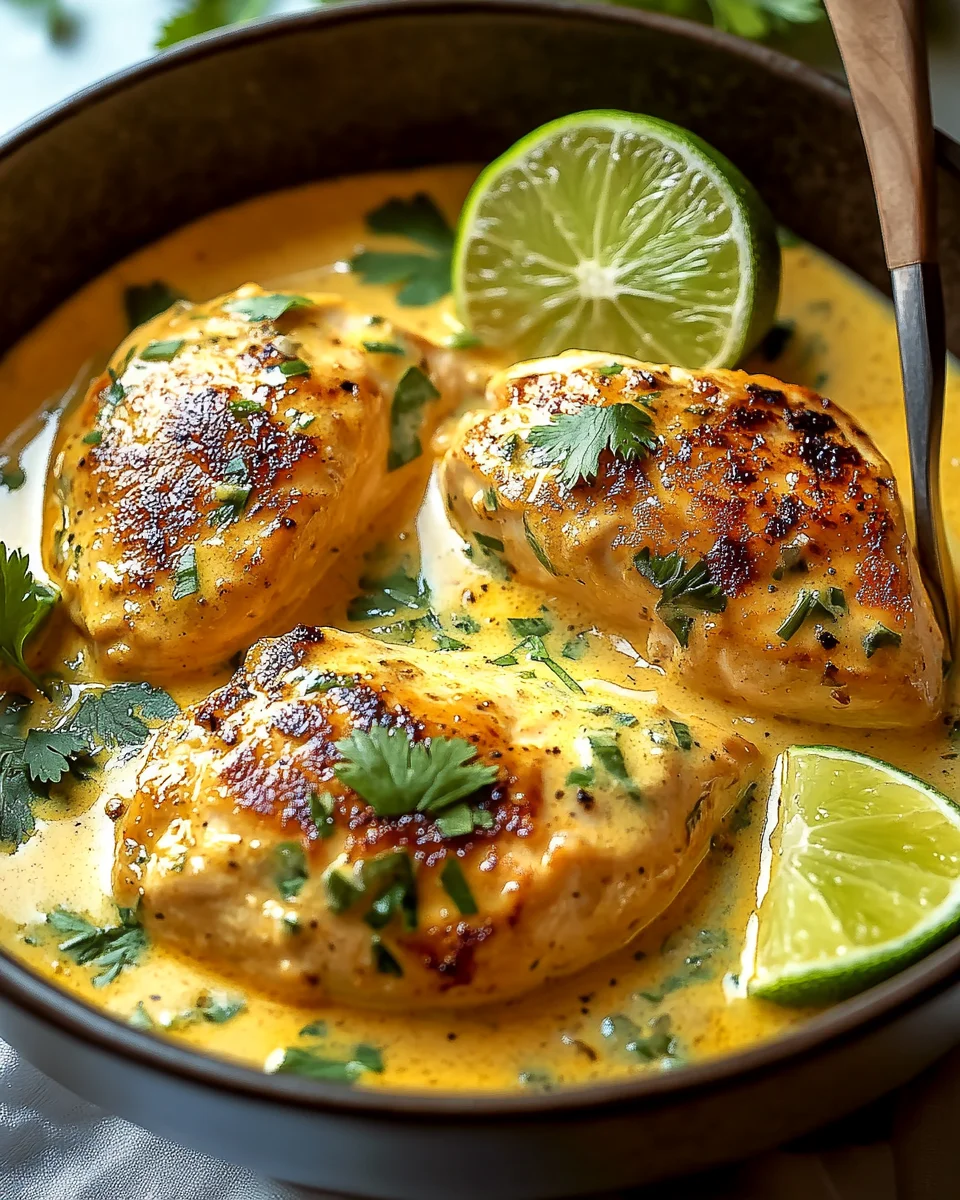 Zartes Hähnchen in Kokos-Limetten-Sauce 22 Zartes Hähnchen in Kokos-Limetten-Sauce