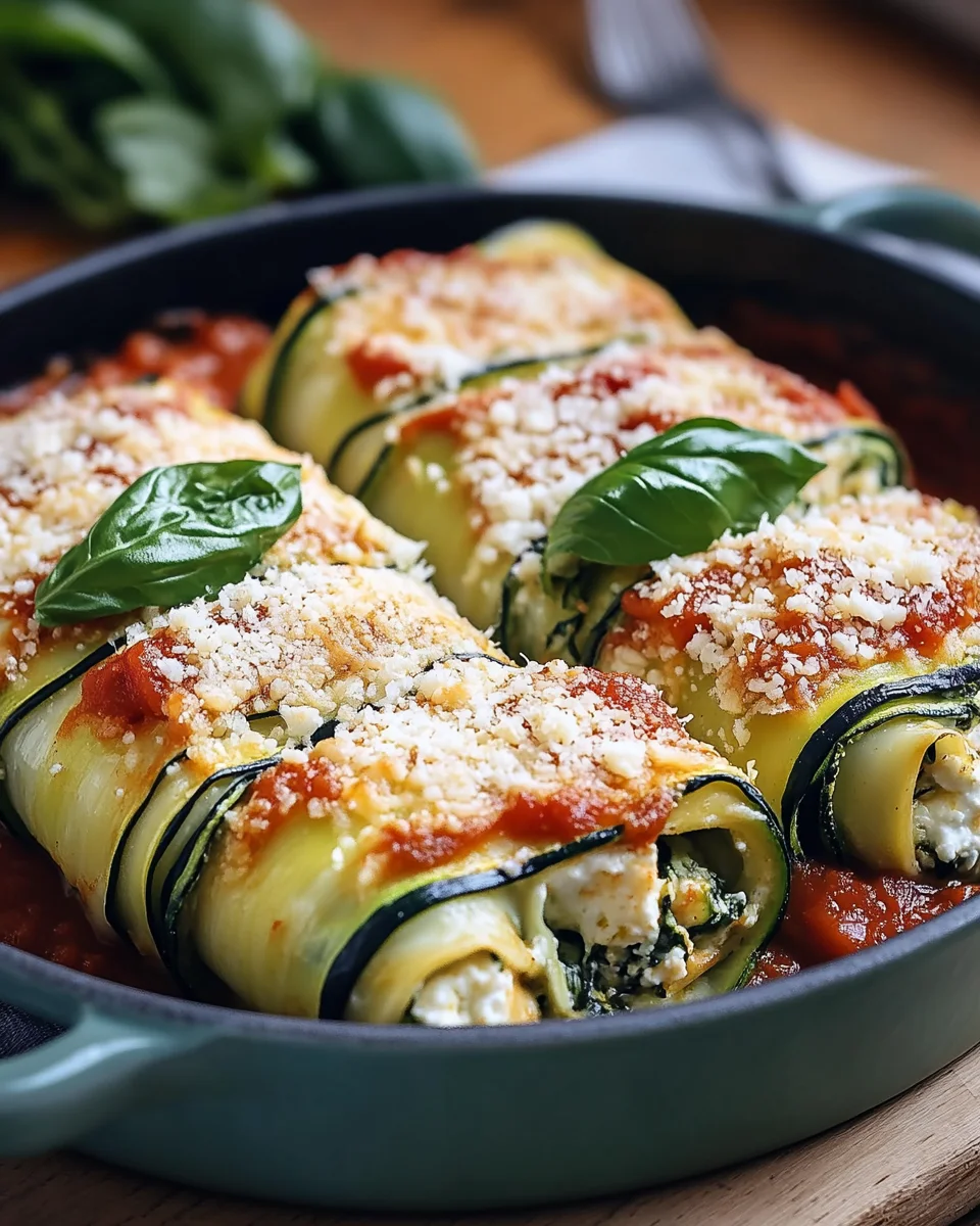 Zucchini-Cannelloni