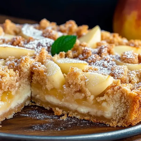 Birnenkuchen mit Streusel