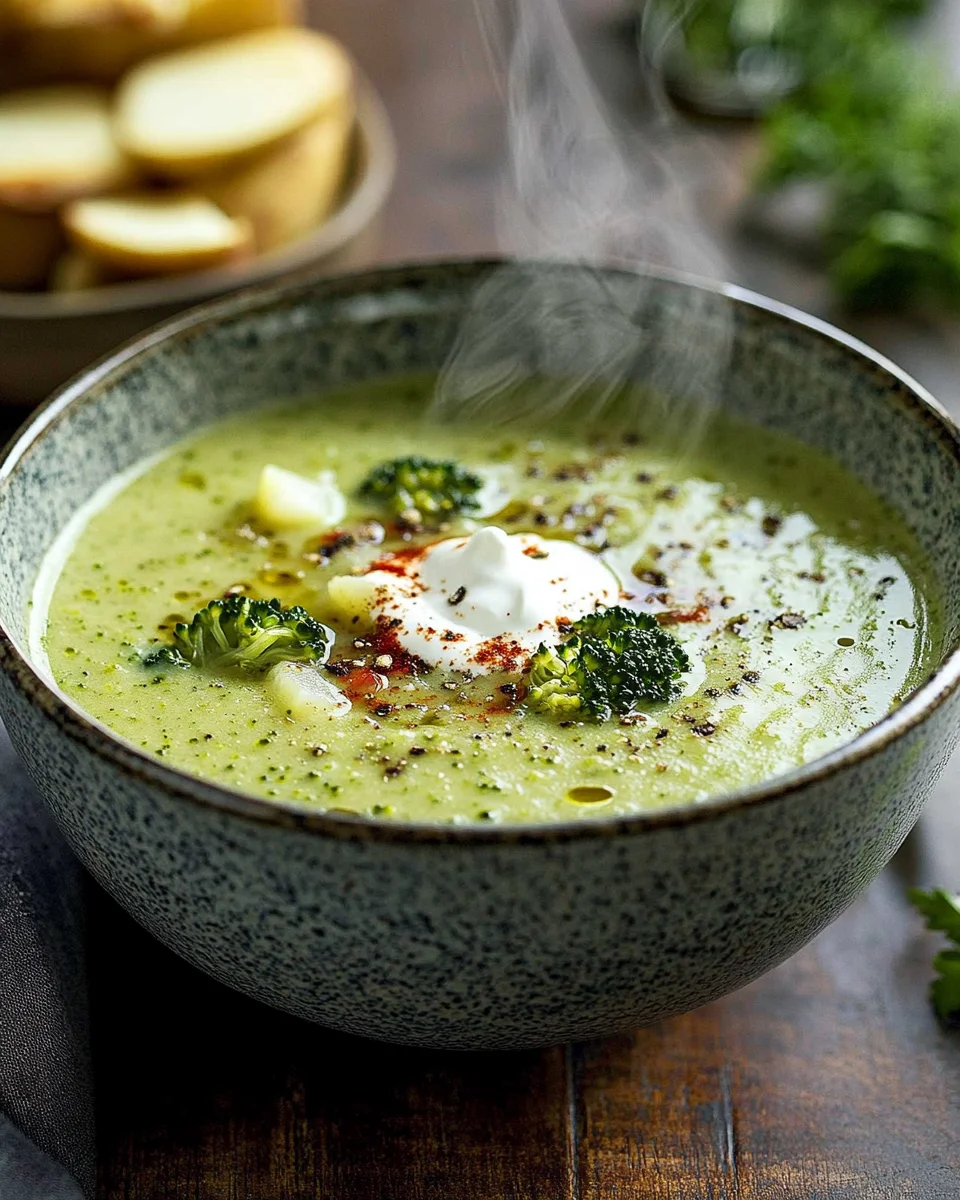 Brokkoli-Kartoffelsuppe