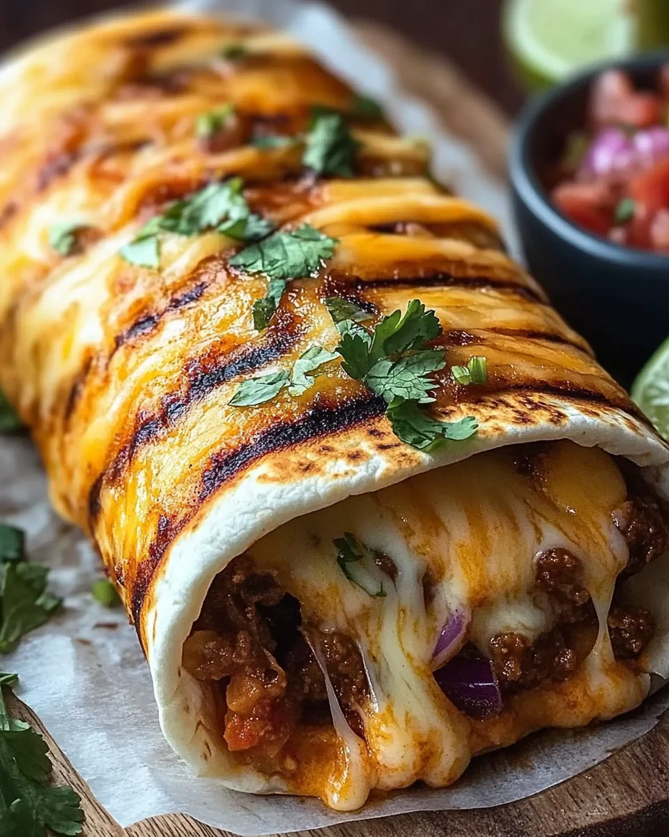 Gegrillter Käse-Burrito 16 Gegrillter