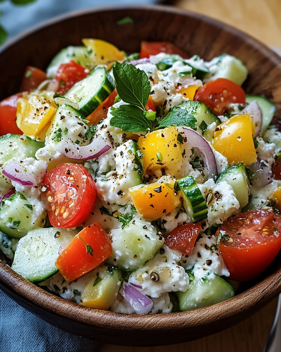 Hüttenkäse-Salat 22 Hüttenkäse-Salat